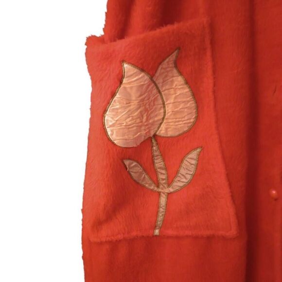 Vintage long tie waist bathrobe - Picture 4 of 7